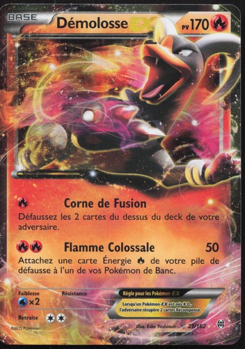 Carta pokémon demolosso - carta, demolosso-ex