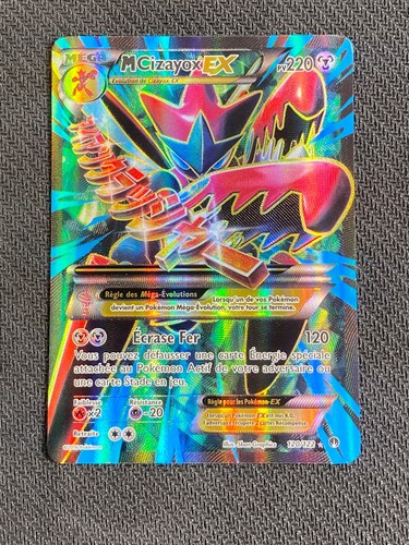 Carta pokémon cizayox ex - pokémon,