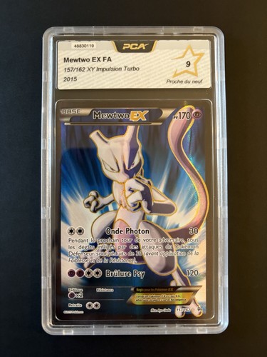 Carte pokémon mewtwo - carte, ex
