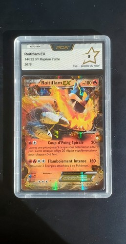 Carta pokémon roitiflam - carta,