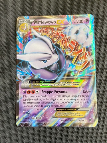Carta pokémon mewtwo ex - pokémon,