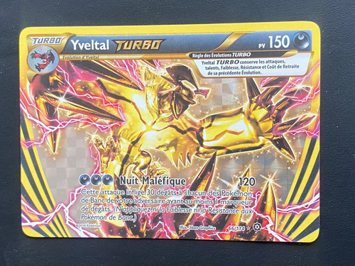 Scheda pokemon yveltal - pokemon, turbo