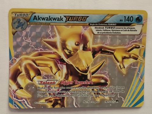 Carte pokemon akwakwak - akwakwak, turbo