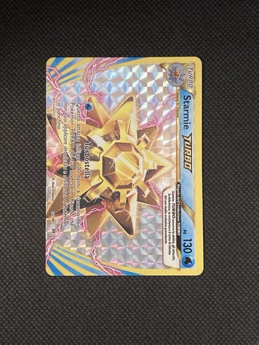 Starmie turbo 108 rara - starmie, holo