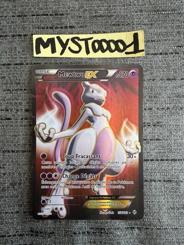 Carte pokémon mewtwo - carte, ex