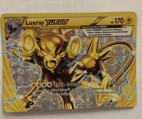 Carte pokemon luxray - pokemon, turbo
