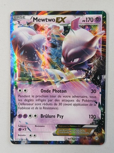 Carta pokémon mewtwo ex - fr,