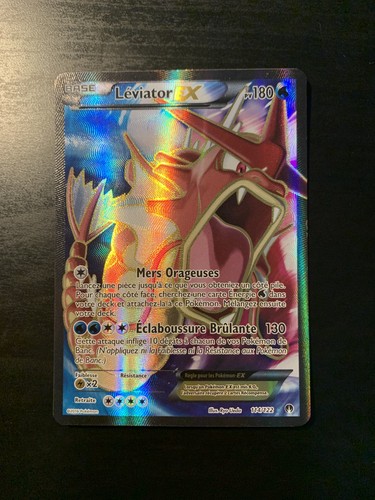 Carte pokémon léviator ex - carte,