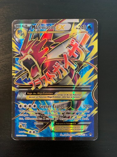 Carte pokémon m léviator - carte,